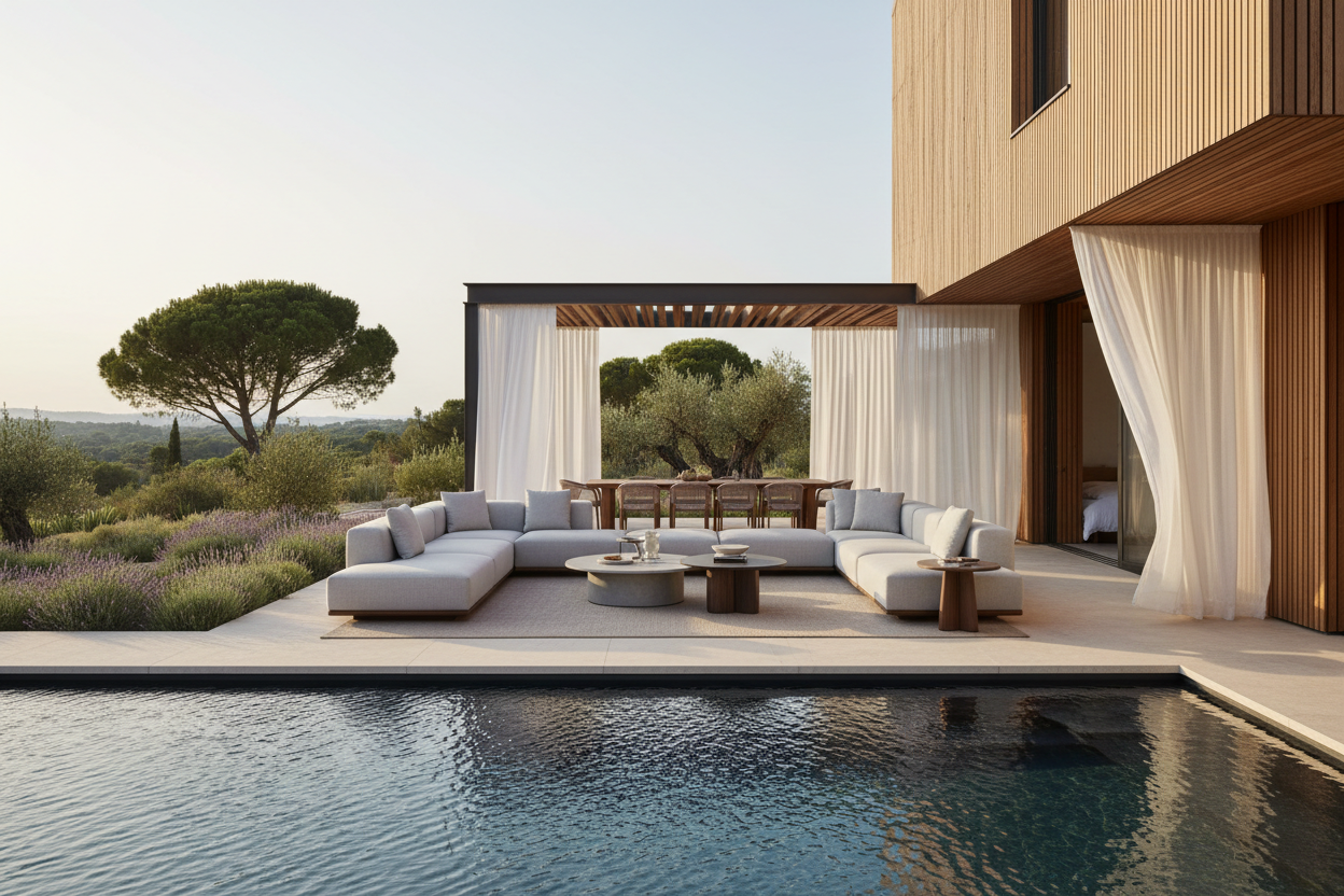 Luxury Outdoor Living Space