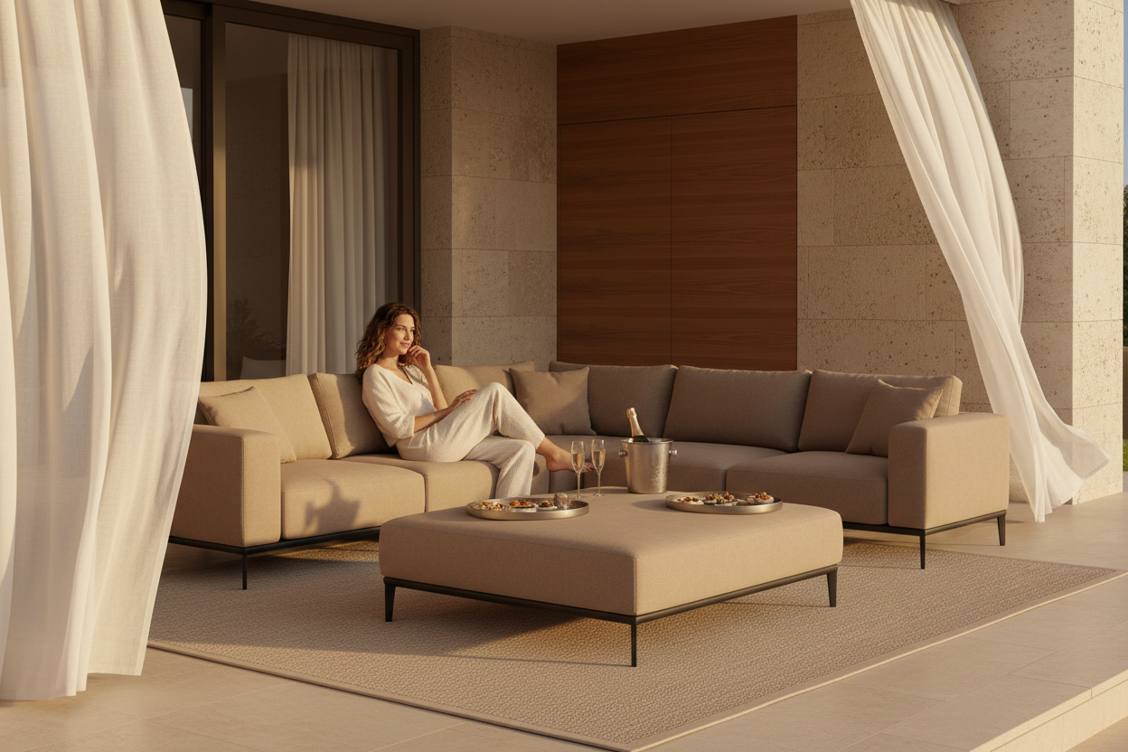 Luxury Outdoor Modular Sofa Collection