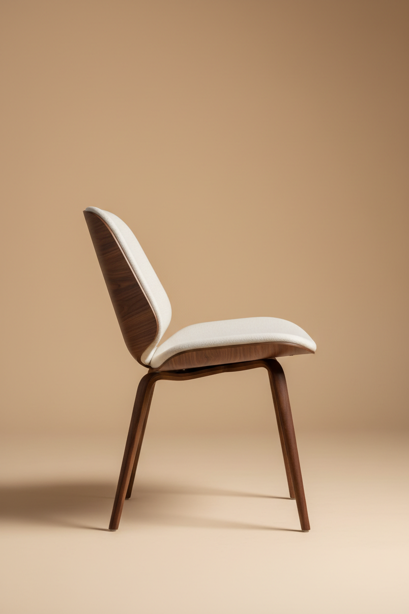 Minimal Dining Chair Product Shot