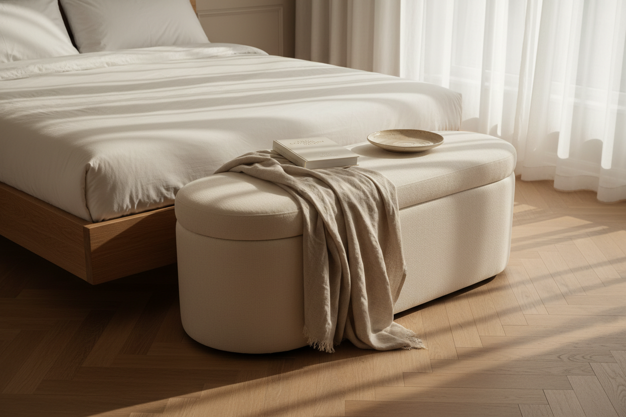 Minimalist Bedroom Bench
