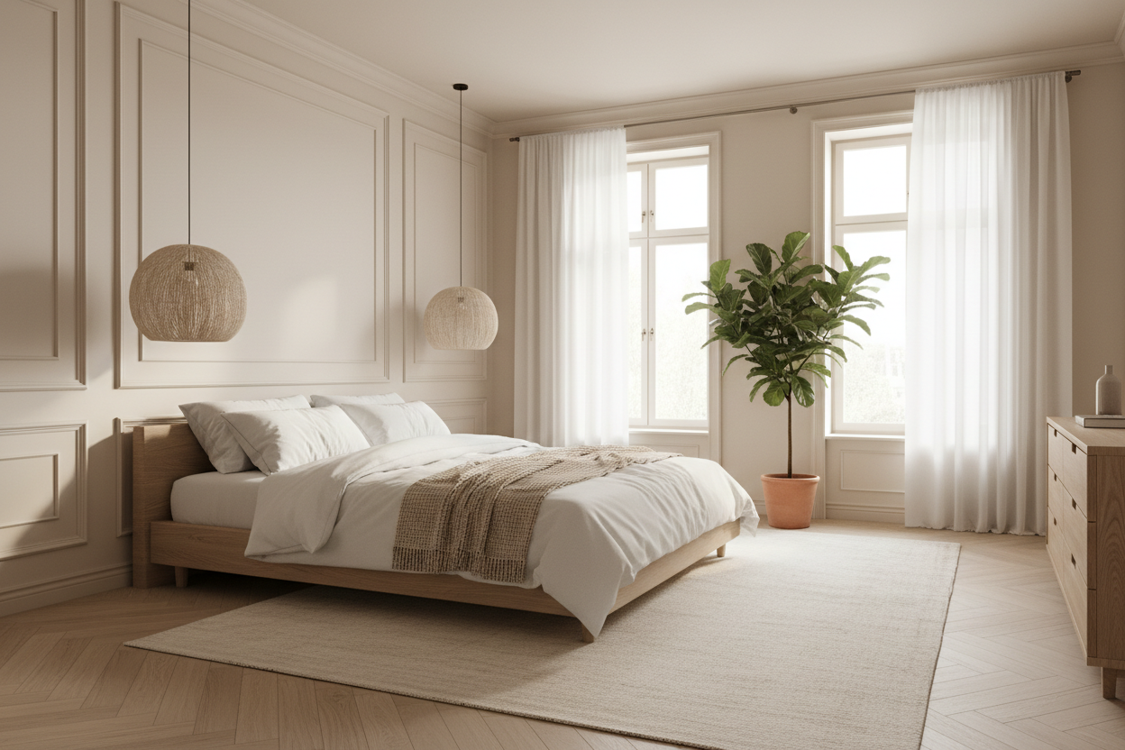 Scandinavian Luxury Bedroom
